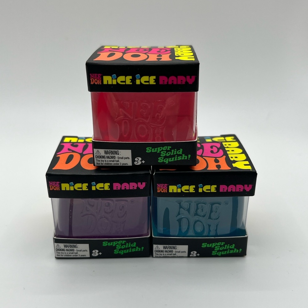 Nee Doh Ice Baby Squishy Toy Set